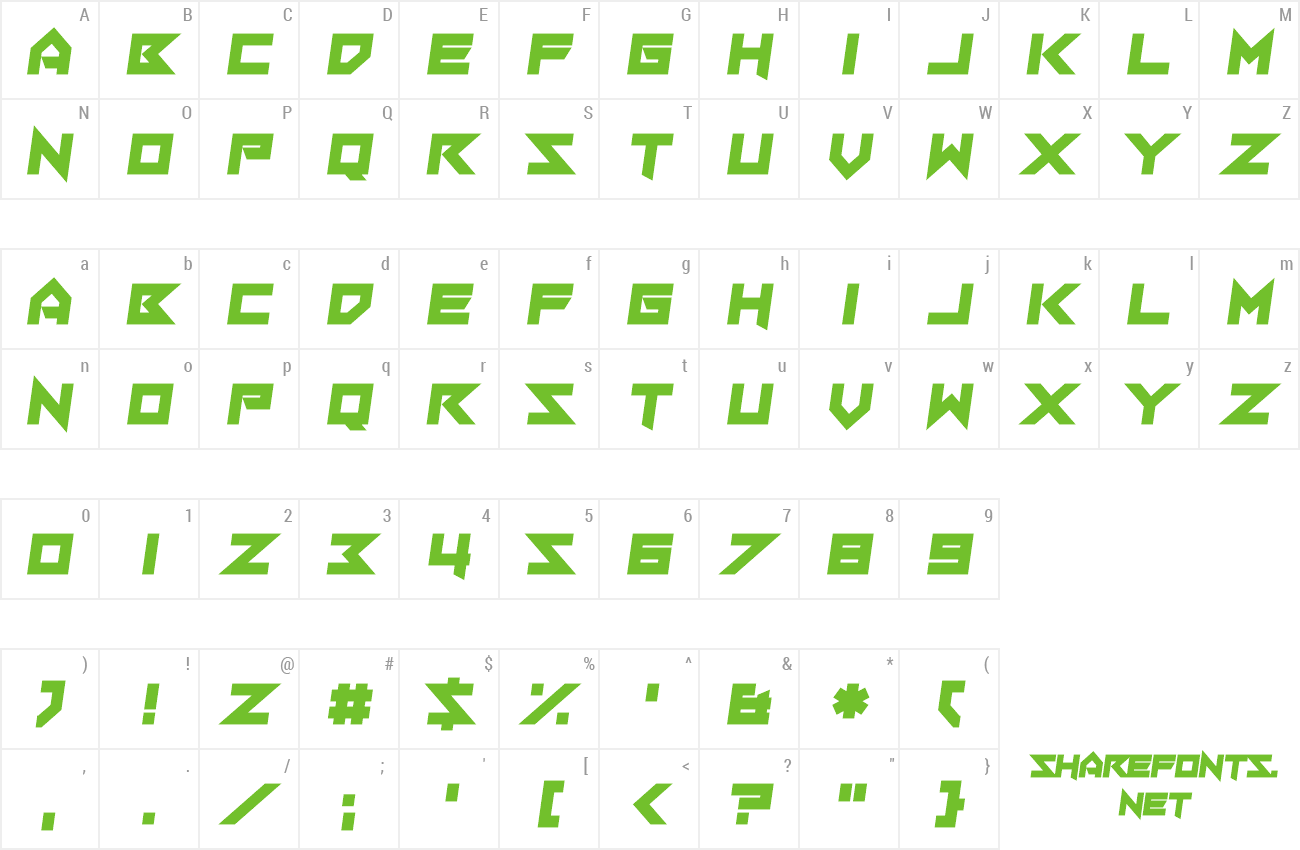 Font Sacred Hertz preview